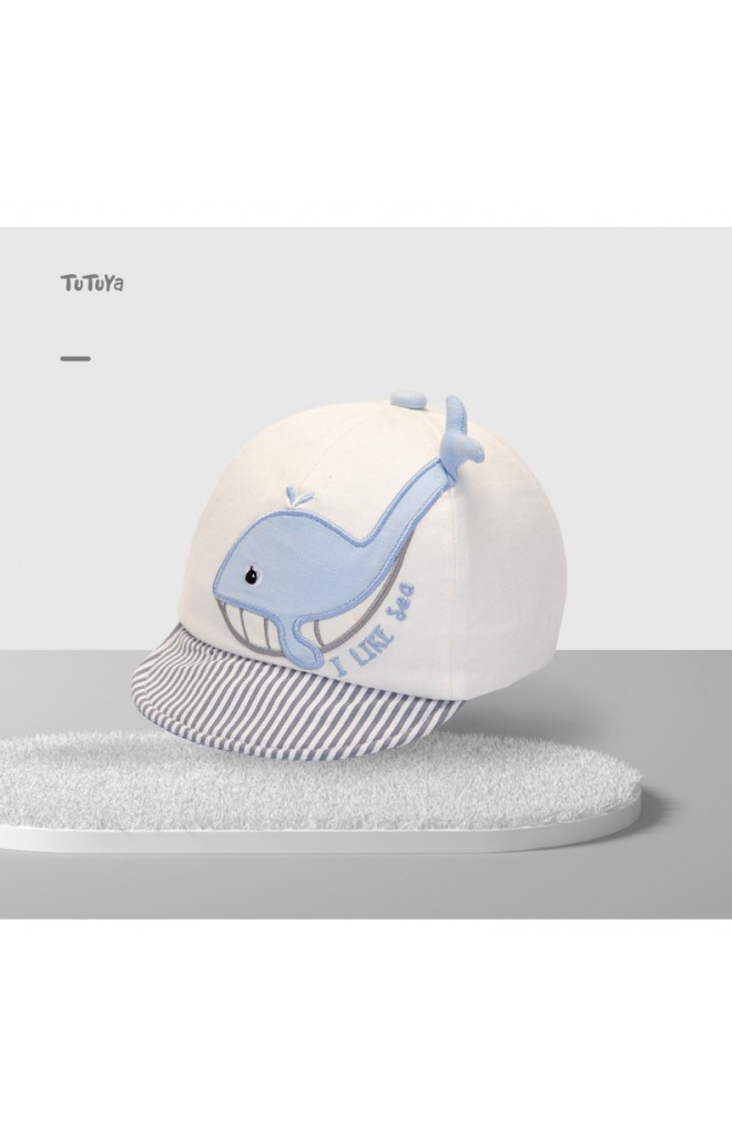 หมวกแก๊ปปลาวาฬ I like sea จาก tutuya