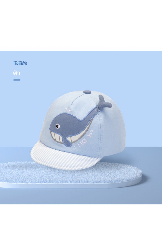 หมวกแก๊ปปลาวาฬ I like sea จาก tutuya