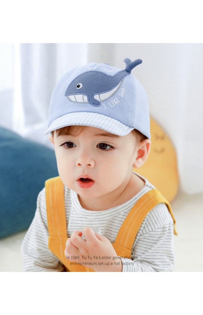 หมวกแก๊ปปลาวาฬ I like sea จาก tutuya