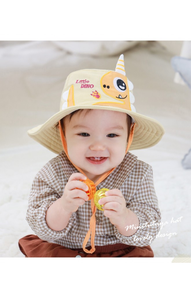หมวกปีกรอบ หมวกกันแดดไดโนเสาร์ tutuya