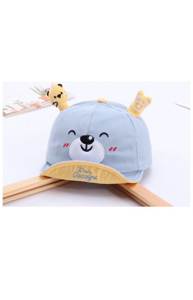 หมวกแก๊ปหมีน้อยน่ารัก หมวกเด็กแบบใหม่