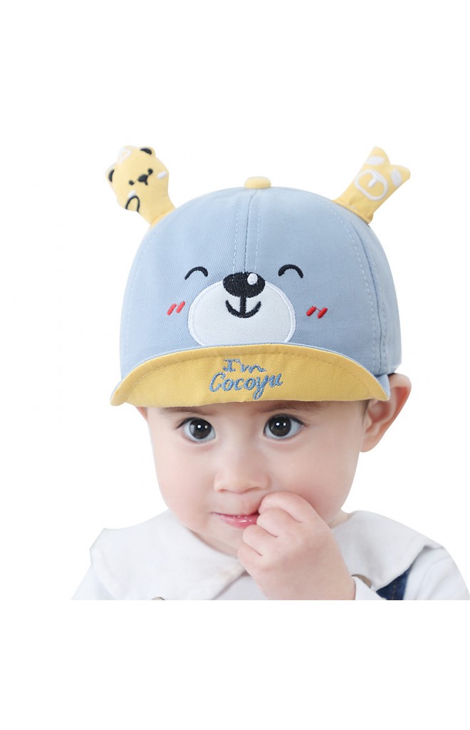หมวกแก๊ปหมีน้อยน่ารัก หมวกเด็กแบบใหม่