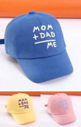 หมวกแก๊ป ปัก MOM + DAD = ME