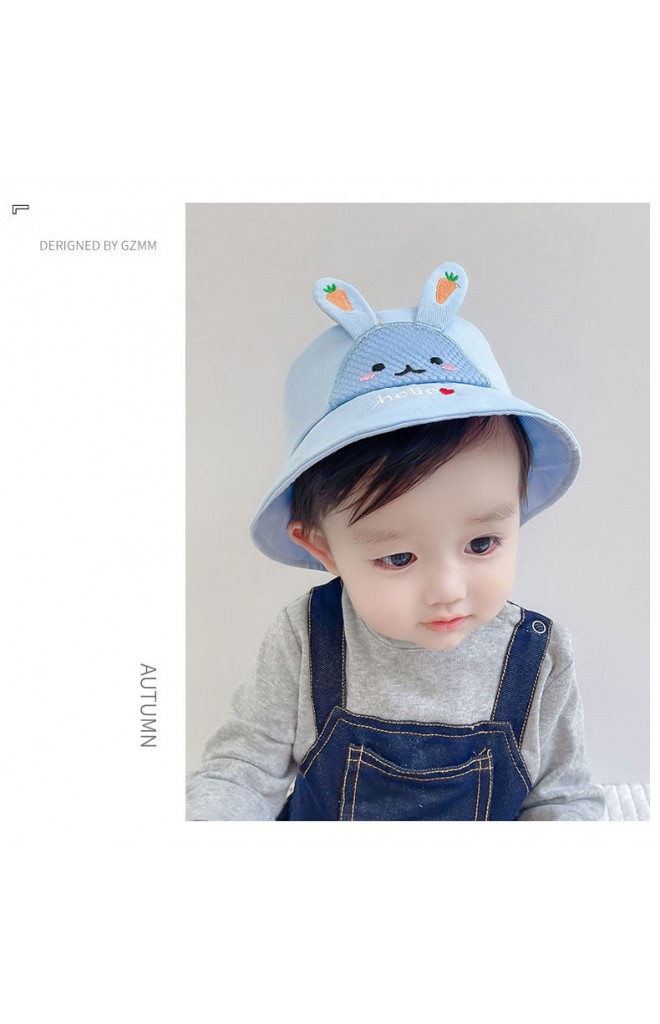 หมวก Bucket กระต่ายปัก hello จาก GZMM