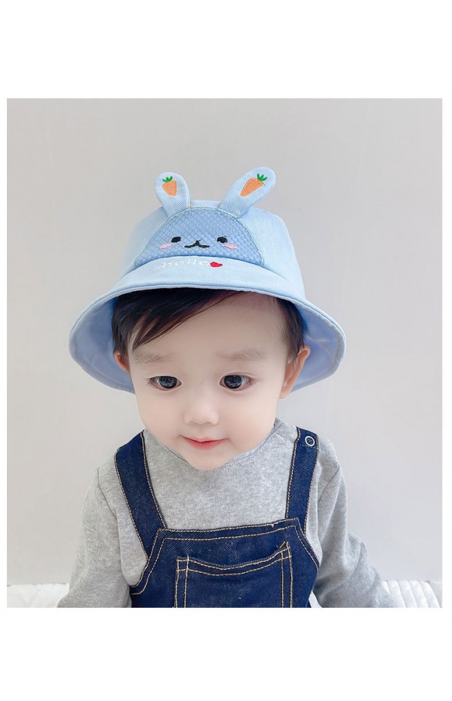 หมวก Bucket กระต่ายปัก hello จาก GZMM