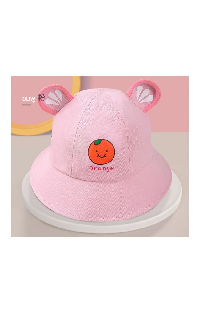 หมวก Bucket กันแดดส้ม GZMM