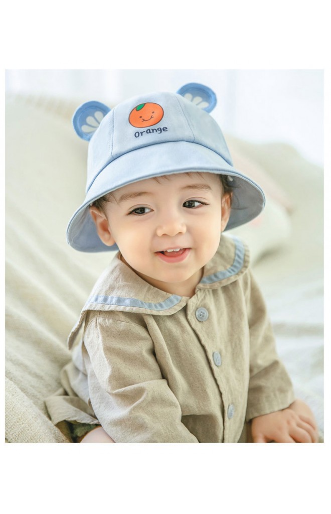 หมวก Bucket กันแดดส้ม GZMM