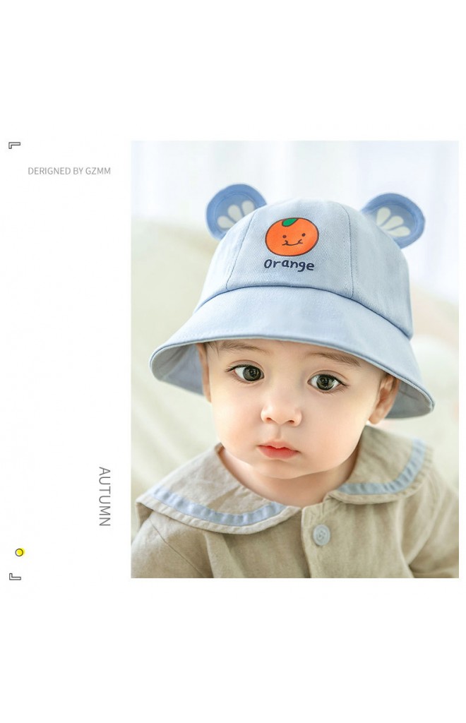 หมวก Bucket กันแดดส้ม GZMM