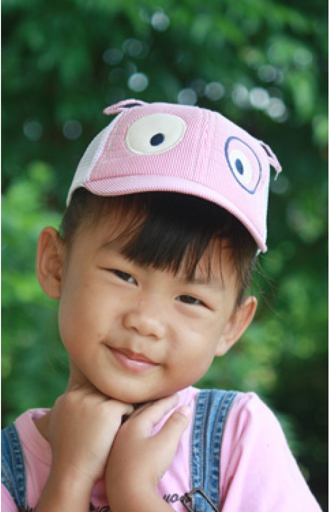 หมวกแก๊ปเด็กรูปเจ้าตูบตาโต หมวกแก๊ปเด็กรูปเจ้าตูบตาโต