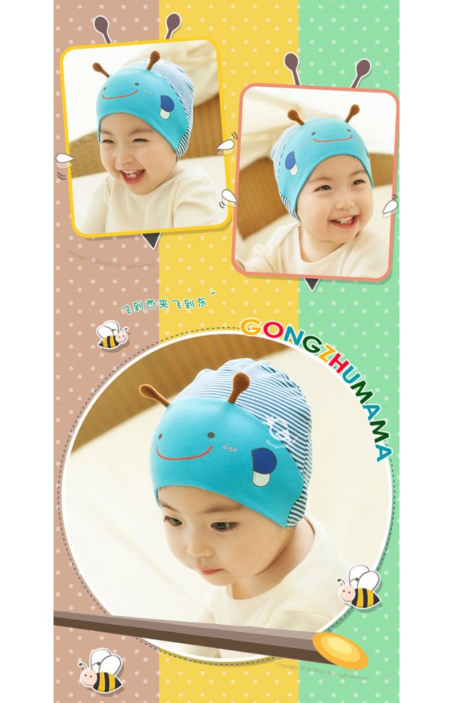 หมวกผึ้งน้อยน่ารัก สำหรับเด็ก 3-18 เดือน