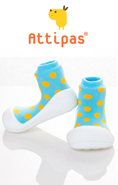 Attipas รองเท้าเด็กหัดเดิน - Polka Sky