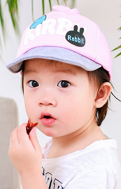 หมวกแก๊ปเด็กสกรีนอักษร Kirby Rabbit