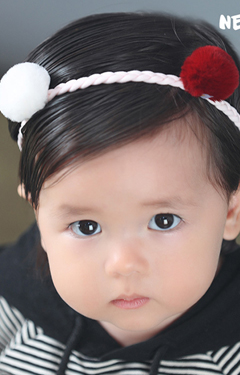 สายคาดผมปอมปอมต่างสี จาก Angel Neitiri