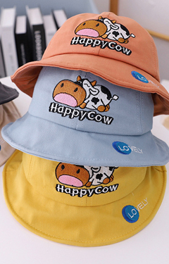 หมวก Bucket วัวน้อย Happy cow